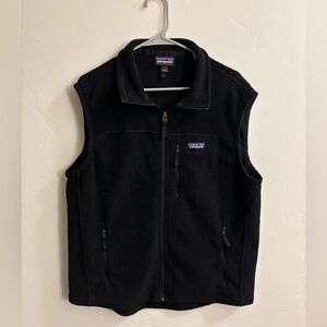 Black Fleece Vest